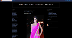 Desktop Screenshot of most-beautiful-girls-online.blogspot.com