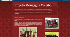 Desktop Screenshot of mongaguavoleibol.blogspot.com