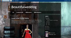 Desktop Screenshot of beautifulwedding1.blogspot.com