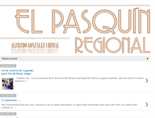Tablet Screenshot of elpasquinregional.blogspot.com