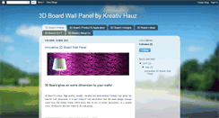 Desktop Screenshot of 3d-board-kreativ-hauz.blogspot.com