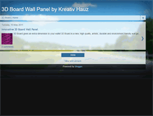 Tablet Screenshot of 3d-board-kreativ-hauz.blogspot.com
