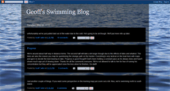 Desktop Screenshot of geoffswim.blogspot.com