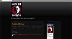 Desktop Screenshot of darkelfdesigns.blogspot.com