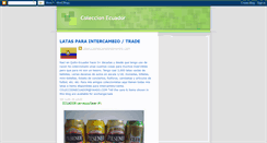 Desktop Screenshot of coleccionecuador.blogspot.com