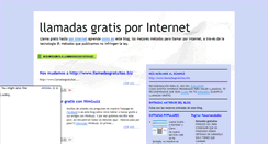 Desktop Screenshot of llamadasgratisenperu.blogspot.com