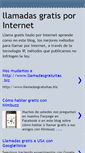 Mobile Screenshot of llamadasgratisenperu.blogspot.com