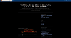Desktop Screenshot of empresasdelacruz.blogspot.com