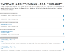 Tablet Screenshot of empresasdelacruz.blogspot.com
