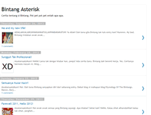 Tablet Screenshot of bintangasterisk.blogspot.com