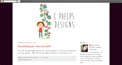 Desktop Screenshot of cphelpsdesigns.blogspot.com