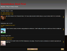 Tablet Screenshot of dumbledoreshotfirst.blogspot.com