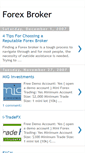 Mobile Screenshot of dhones-forexbroker.blogspot.com