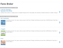 Tablet Screenshot of dhones-forexbroker.blogspot.com
