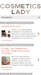 Mobile Screenshot of cosmeticslady.blogspot.com