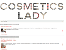 Tablet Screenshot of cosmeticslady.blogspot.com