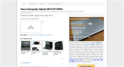Desktop Screenshot of harcokomputer.blogspot.com