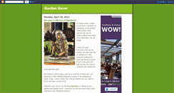 Desktop Screenshot of mybackyardgardendecor.blogspot.com