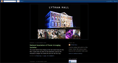 Desktop Screenshot of lythamhall.blogspot.com