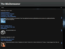 Tablet Screenshot of mixdemeanor.blogspot.com