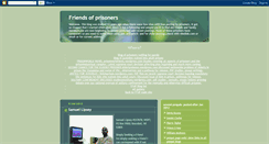 Desktop Screenshot of friendsofprisoners.blogspot.com