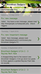 Mobile Screenshot of brockhambadgersfc.blogspot.com