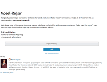 Tablet Screenshot of mosel-rejser.blogspot.com