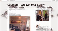 Desktop Screenshot of calanthes.blogspot.com