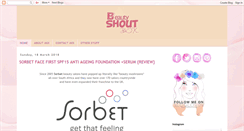 Desktop Screenshot of beautyshoutbox.blogspot.com