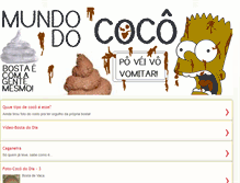 Tablet Screenshot of mundodococo.blogspot.com