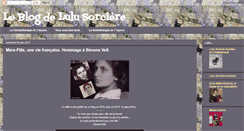 Desktop Screenshot of lulusorciere.blogspot.com