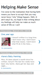 Mobile Screenshot of helpingmakesense.blogspot.com