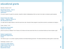 Tablet Screenshot of educationalgrants.blogspot.com