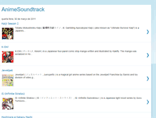 Tablet Screenshot of myanimesoundtrack.blogspot.com