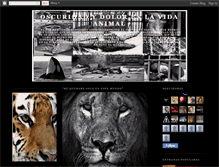 Tablet Screenshot of oscuridadydolorenlavidaanimal.blogspot.com