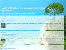 Tablet Screenshot of holidaycroatia.blogspot.com