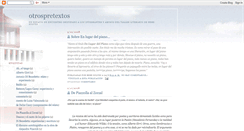 Desktop Screenshot of otrospretextos.blogspot.com