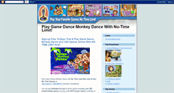 Desktop Screenshot of gamedancemonkeydance.blogspot.com