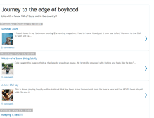 Tablet Screenshot of edgeofboyhood.blogspot.com