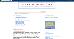 Desktop Screenshot of dcpoliticsnews.blogspot.com