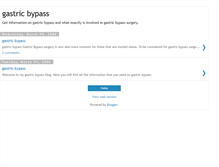 Tablet Screenshot of gastric--bypass.blogspot.com