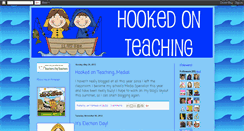 Desktop Screenshot of hookedonteaching.blogspot.com
