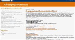 Desktop Screenshot of kinderphysiotherapie.blogspot.com