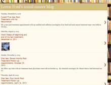 Tablet Screenshot of lorenfordstonsilcancerblog.blogspot.com
