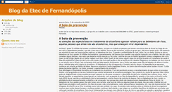 Desktop Screenshot of etecfernandopolis.blogspot.com