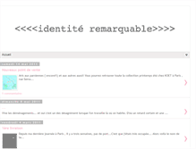 Tablet Screenshot of identiteremarquable.blogspot.com