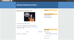 Desktop Screenshot of kansasgovernor.blogspot.com