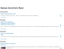 Tablet Screenshot of kansasgovernor.blogspot.com