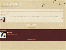 Tablet Screenshot of healigan.blogspot.com