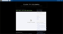 Desktop Screenshot of flashtvshow.blogspot.com